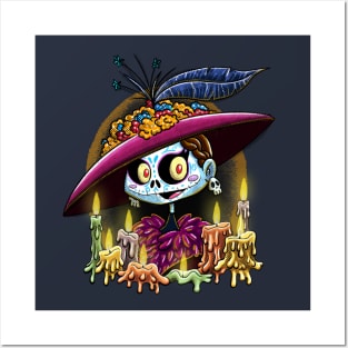 Catrina deluxe Posters and Art